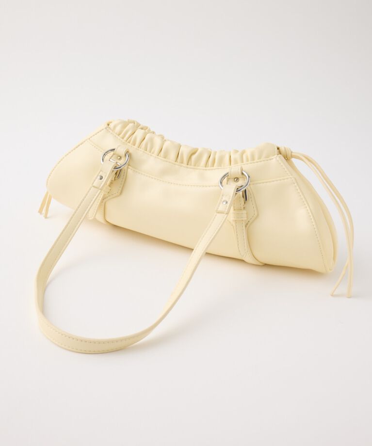 MOUSSY「WIDE F/LEATHER ショルダーバッグ」|その他|