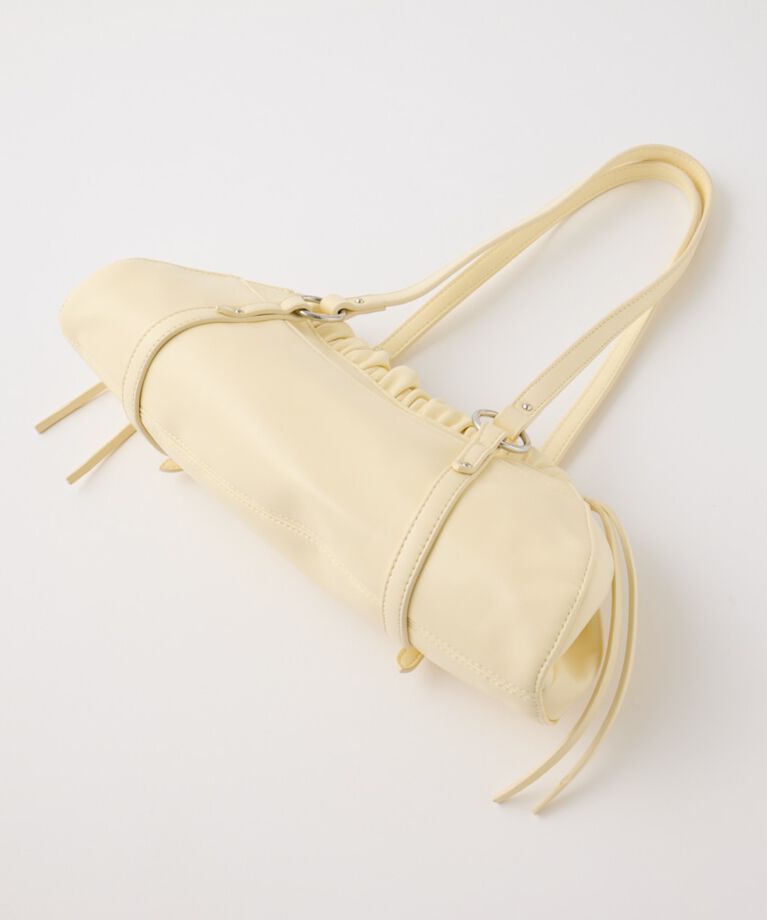 MOUSSY「WIDE F/LEATHER ショルダーバッグ」|その他|