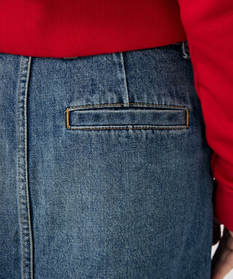 MOUSSY「BELTED DENIM ミニスカート」|スカート|