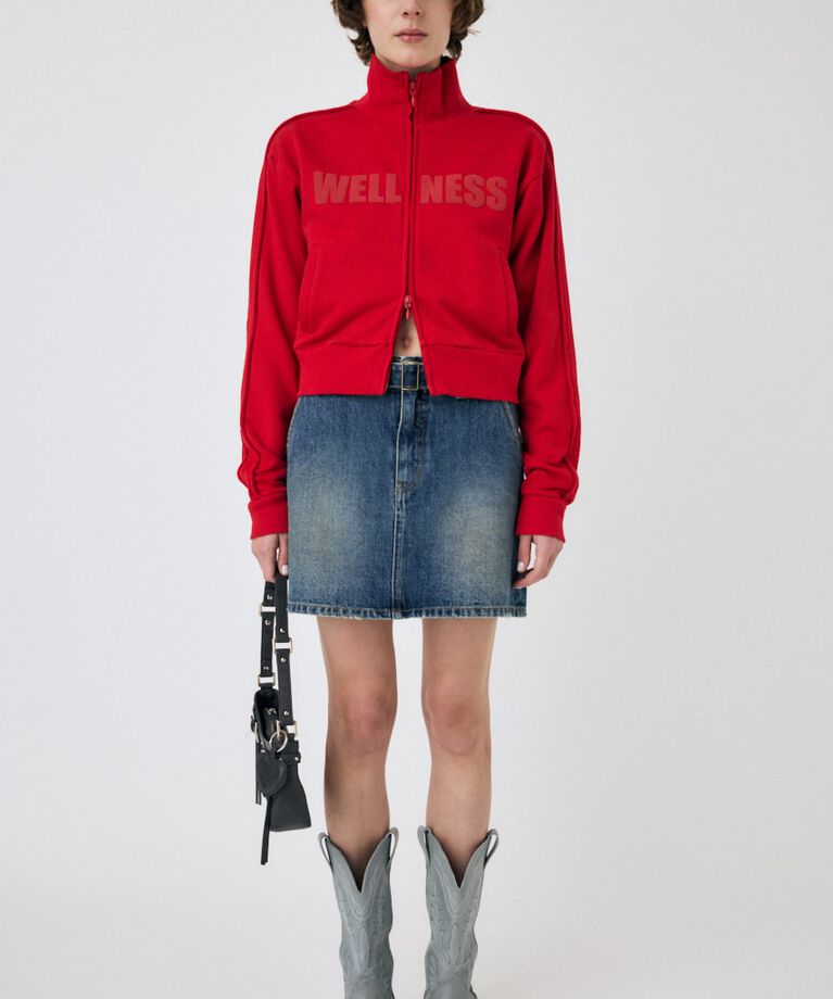 MOUSSY「BELTED DENIM ミニスカート」|スカート|