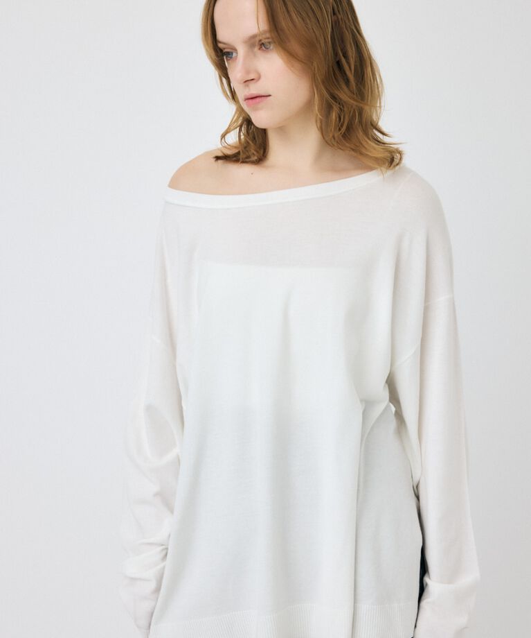 MOUSSY「OFF SHOULDER ルーズニット」|ニット・セーター|