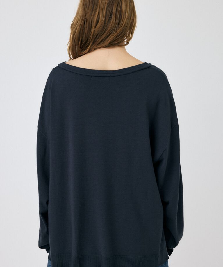 MOUSSY「OFF SHOULDER ルーズニット」|ニット・セーター|