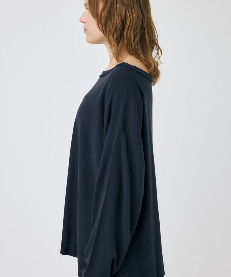 MOUSSY「OFF SHOULDER ルーズニット」|ニット・セーター|