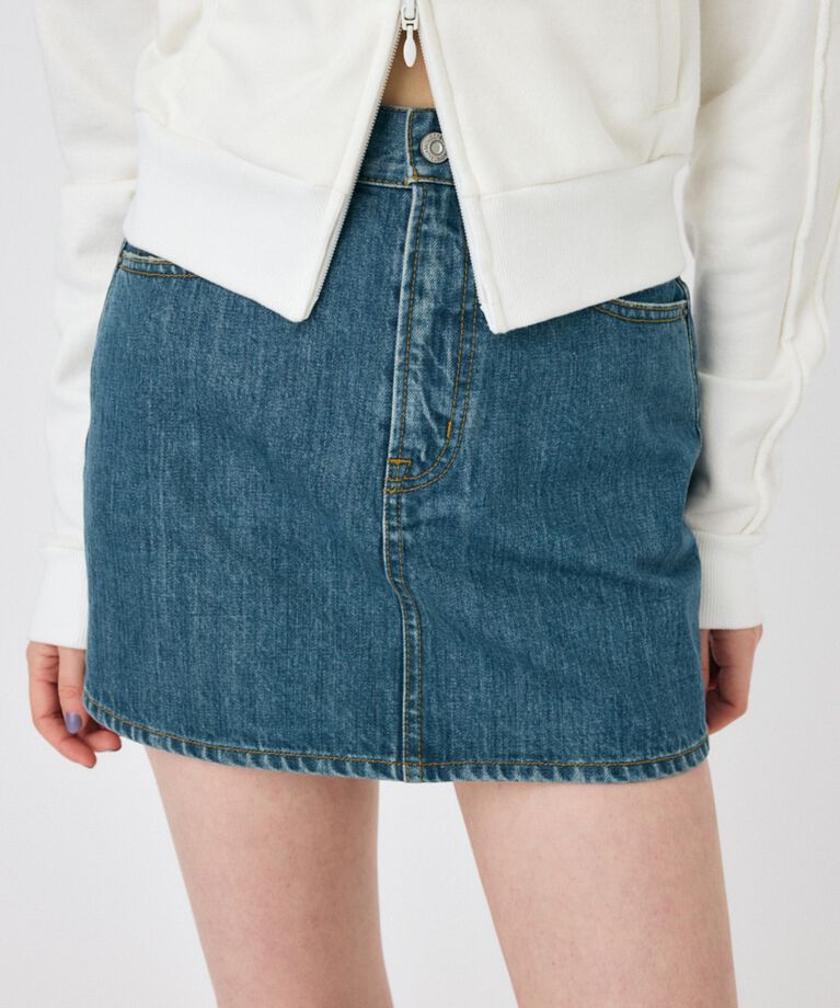 MOUSSY「TINTED DENIM ミニスカート」|スカート|