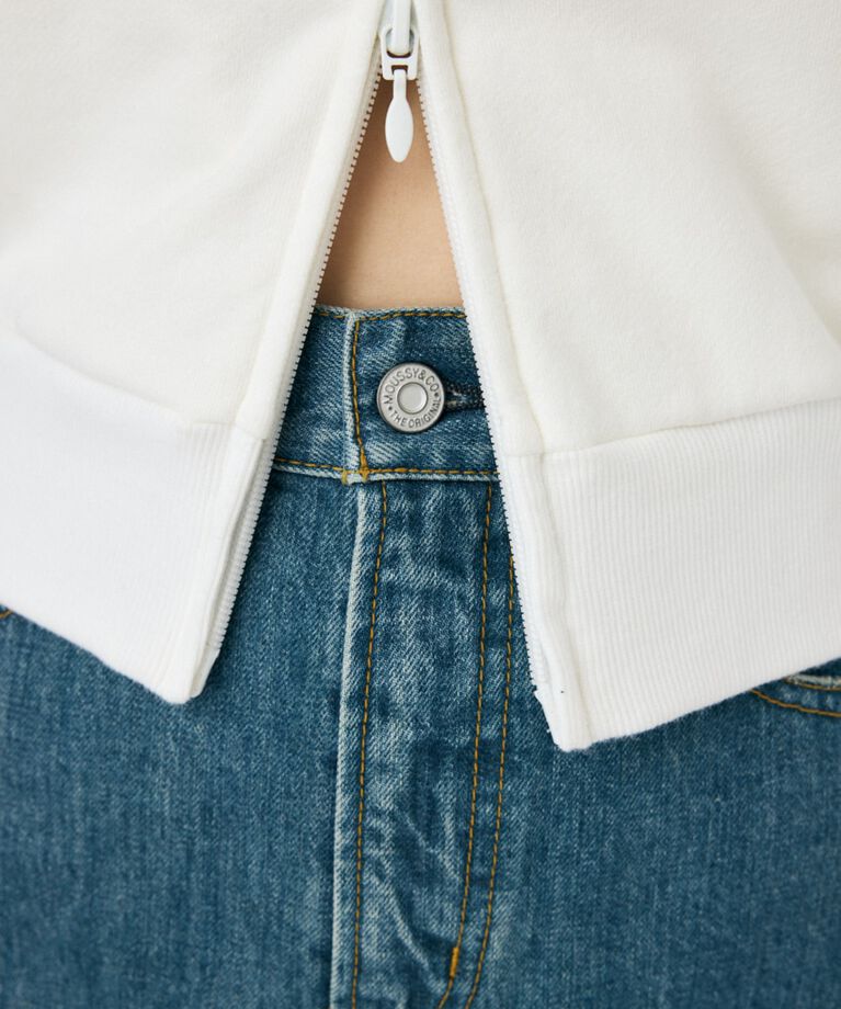 MOUSSY「TINTED DENIM ミニスカート」|スカート|