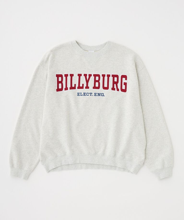 MOUSSY「BILLYBURG PATCHED プルオーバー」|パーカー|T.GRY