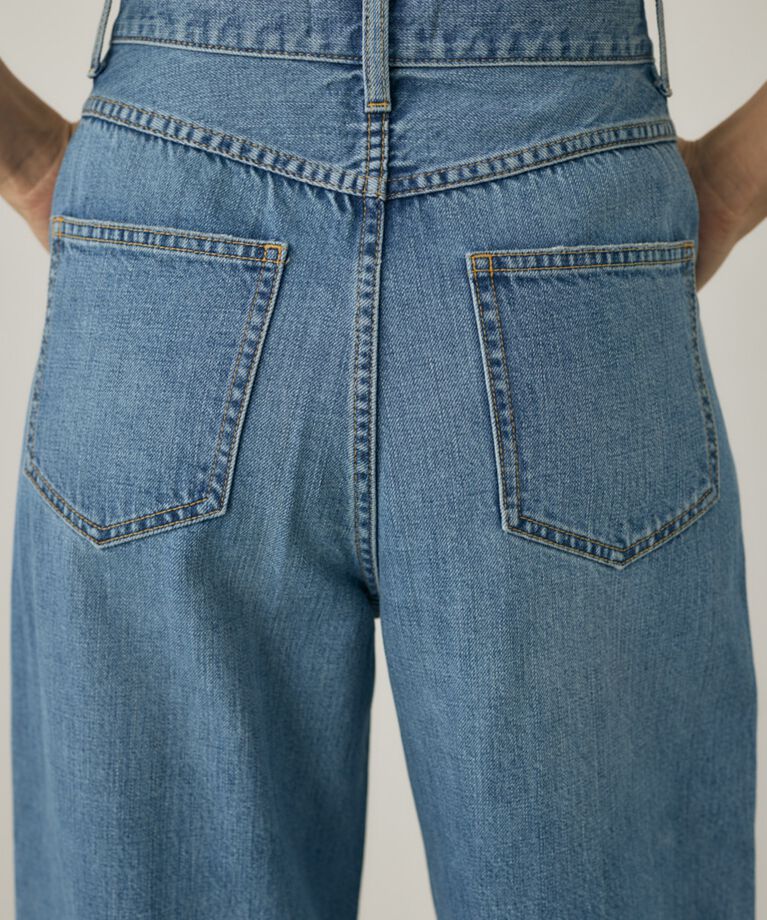 MOUSSY「ルーズストレートデニムパンツ　オーガニックコットン使用」|デニム|