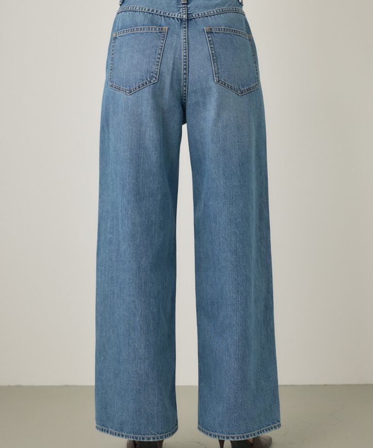 MOUSSY「ルーズストレートデニムパンツ　オーガニックコットン使用」|デニム|