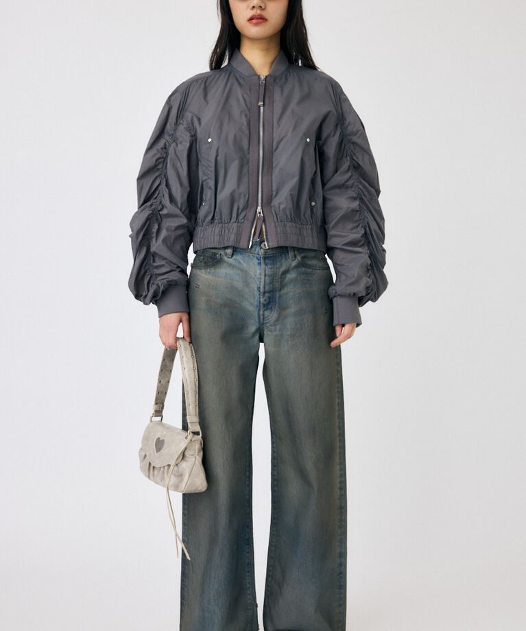 MOUSSY「FRONT ZIP FUNCTION ブルゾン」|ブルゾン・スタジャン|
