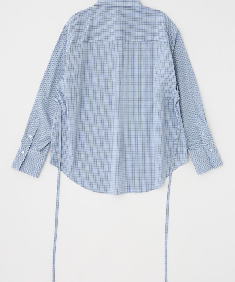 MOUSSY「WAIST TIE OVER シャツ」|シャツ・ブラウス|