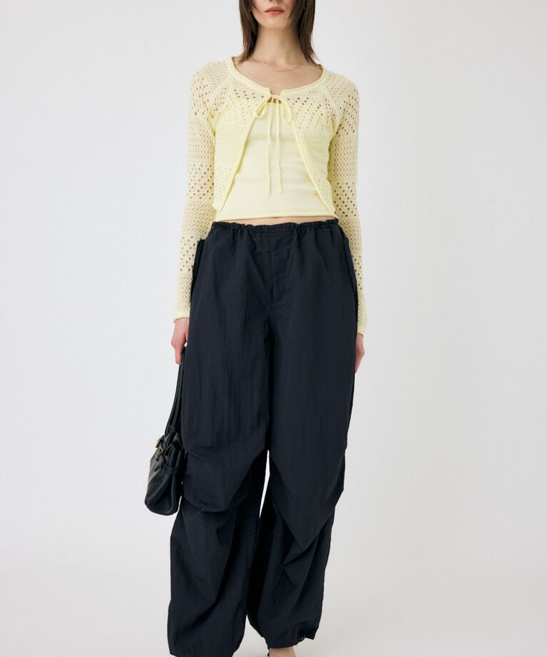 MOUSSY「OPENWORK KNIT アンサンブル」|ニット・セーター|
