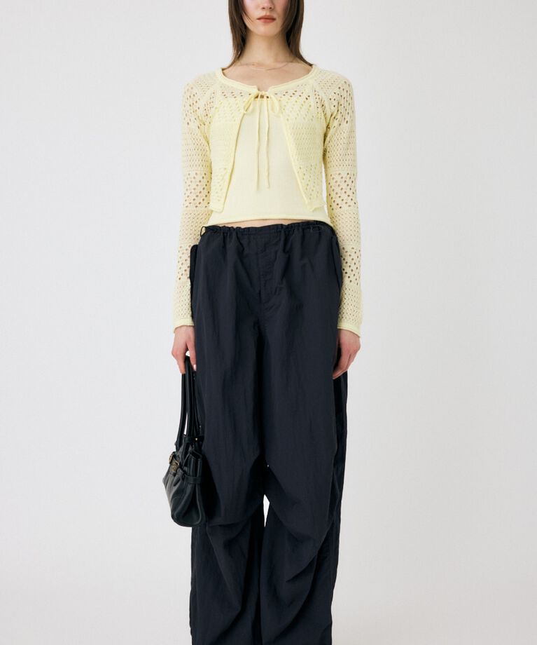 MOUSSY「OPENWORK KNIT アンサンブル」|ニット・セーター|