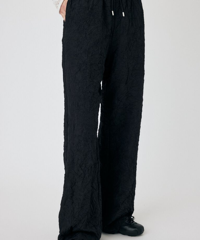 MOUSSY「CRINKLED サテンパンツ」|その他|