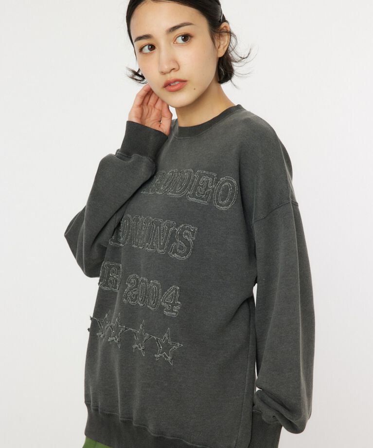 RODEO CROWNS「RCS加工パッチロゴスウェット」|パーカー|