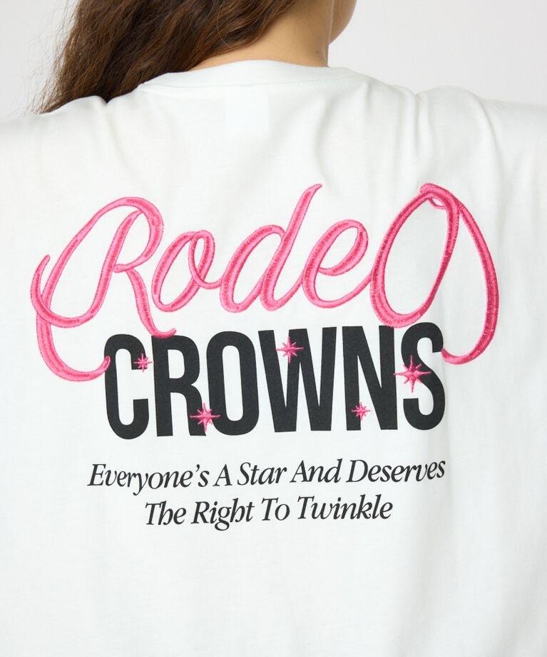 RODEO CROWNS「ラメ糸刺繍ロゴワンピース」|ワンピース|