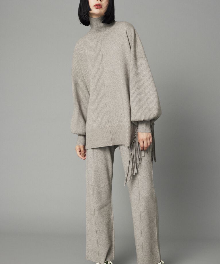 HeRIN.CYE「Fringe knit tops」|ニット・セーター|