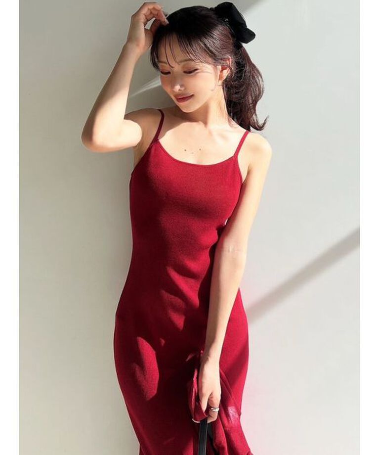 RESEXXY「シアーカーデコンビニットワンピース」|ワンピース|