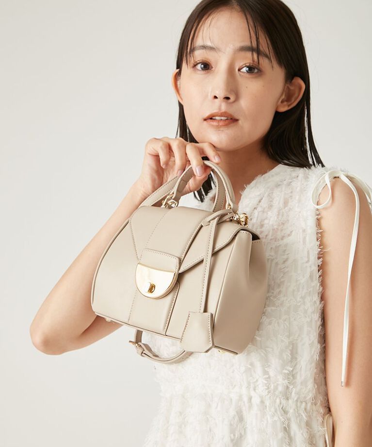 FRAY I.D「【WEB限定カラー】ルナトップハンドルバッグ」|ショルダー・メッセンジャー|