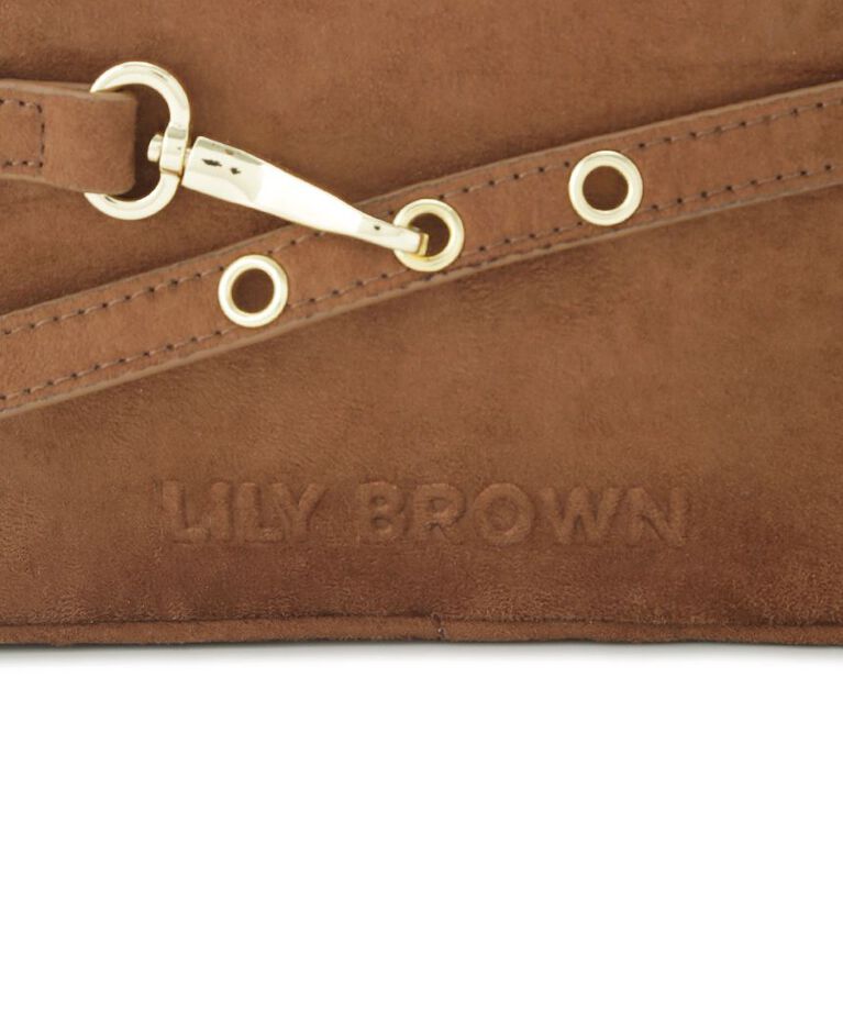 LILY BROWN「ロゴボストン」|ボストンバッグ|