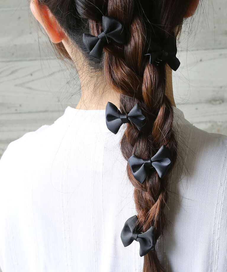  「ミニリボンヘアチャーム/ヘアピンセット」|その他|