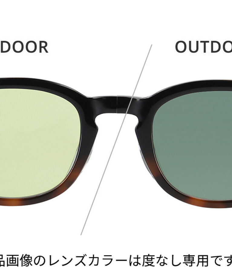  「ウェリントン型 調光サングラス 折りたたみ式｜レンズの色が変わるサングラス UNITED ARROWS Wellness」|サングラス|