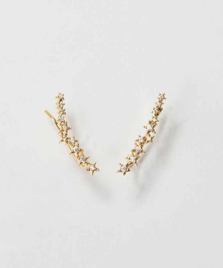 Phoebe「2wayイブニングビジューピアス&イヤリング」|ピアス|