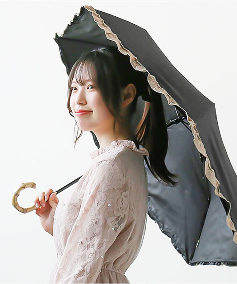 BACKYARD FAMILY「because ビコーズ 晴雨兼用傘 折りたたみ傘 遮光性 通販 傘 折り畳み傘 雨傘 日傘」|傘|