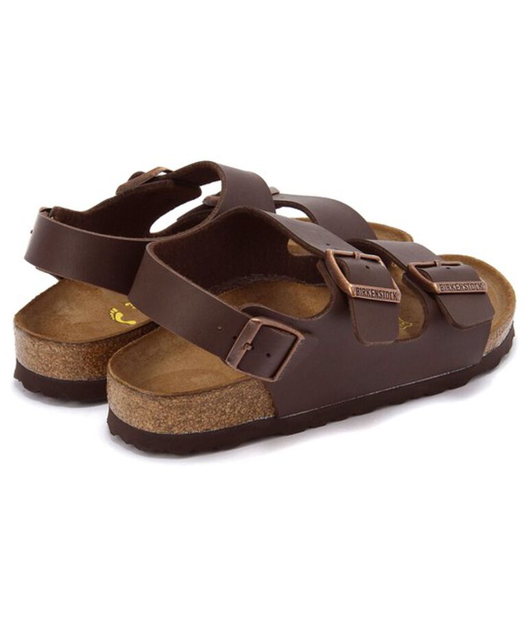 BIRKENSTOCK「【ビルケンシュトック】ミラノ/ダークブラウン ビルコフロー/サンダル レディース/MILANO」|サンダル|