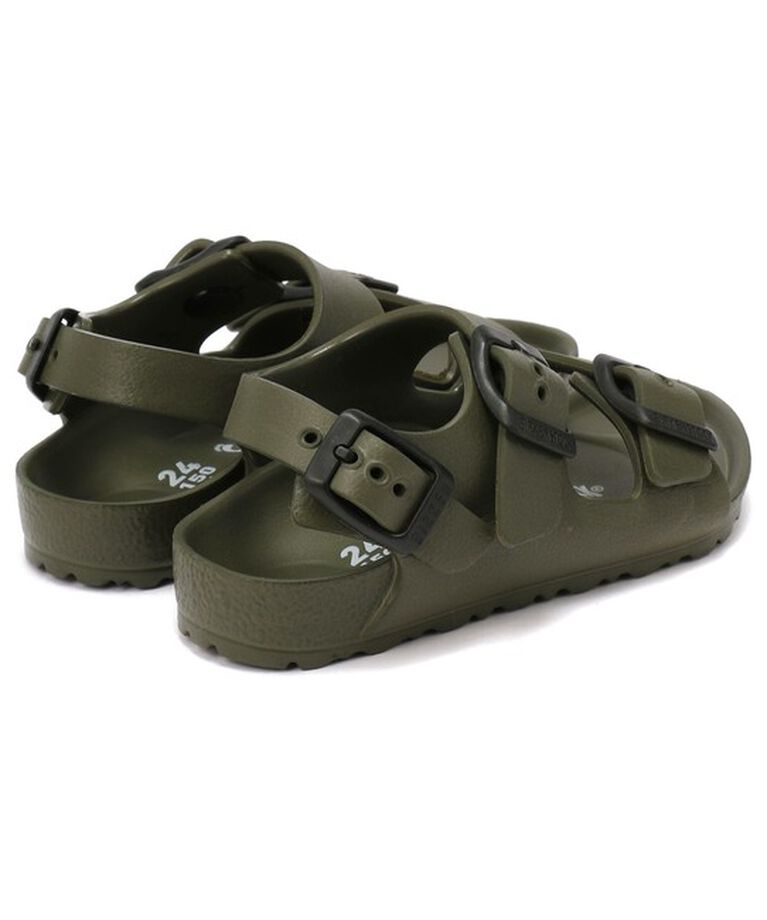 BIRKENSTOCK「【ビルケンシュトック】ミラノ イーブイエー/カーキ EVA/サンダル キッズ/MILANO」|サンダル|