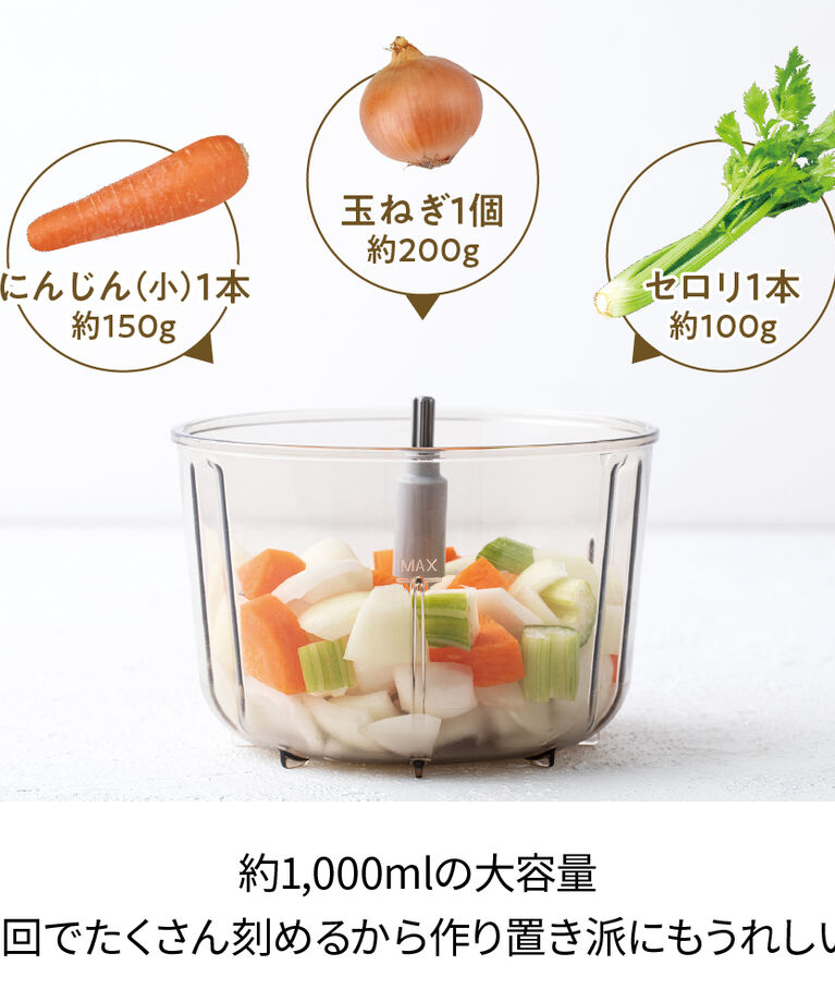 recolte「レコルト フードプロセッサー コンボ RCP-6」|食器・キッチングッズ|