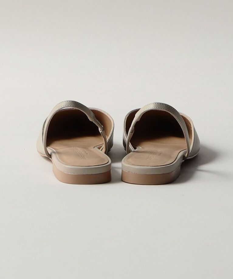 ODETTE E ODILE「ポインテッドバックベルト フラット10↑」|パンプス|