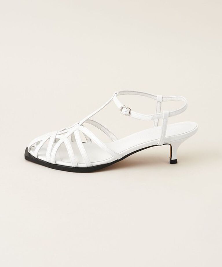 ODETTE E ODILE「ミックスライン サンダル45↑」|サンダル|WHITE