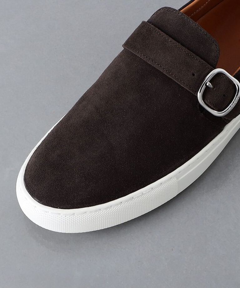 UNITED ARROWS「＜hALON＞モンクストラップ スリッポン」|スニーカー|