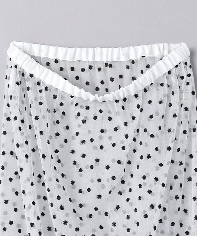 UNITED ARROWS「チュールフラワー  ロングスカート」|スカート|