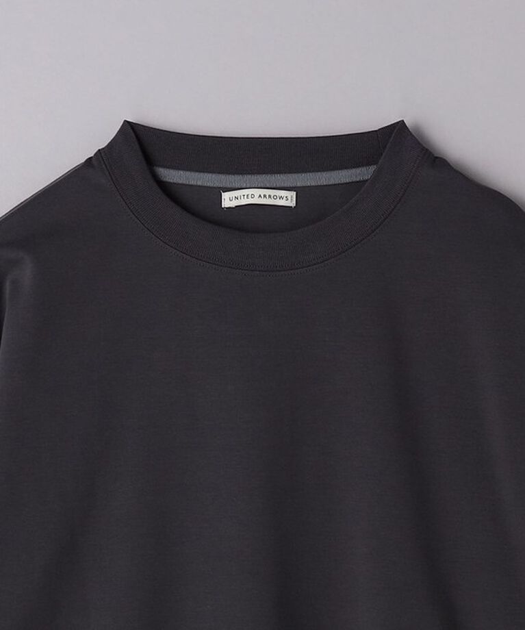 UNITED ARROWS「ポンチ ロングスリーブ スウェット -抗菌防臭・接触冷感-」|Tシャツ・カットソー|