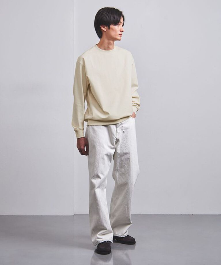 UNITED ARROWS「ポンチ ロングスリーブ スウェット -抗菌防臭・接触冷感-」|Tシャツ・カットソー|