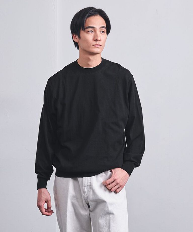 UNITED ARROWS「４シーズンズ ハイゲージ クルーネックニット」|ニット・セーター|