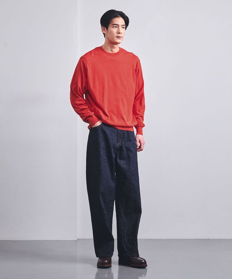 UNITED ARROWS「４シーズンズ ハイゲージ クルーネックニット」|ニット・セーター|