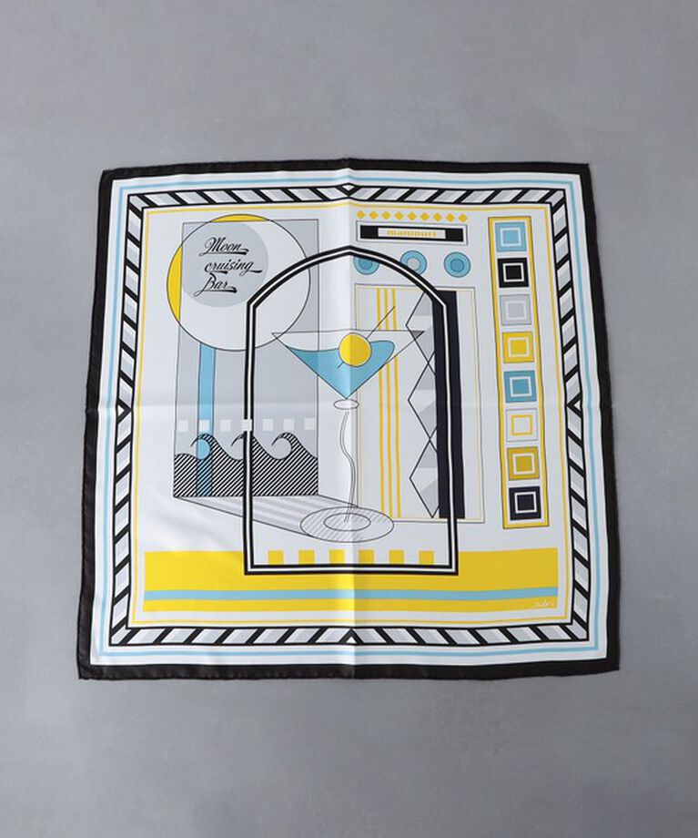 UNITED ARROWS「＜manipuri＞SILK 65×65 スカーフ 25SS」|マフラー|