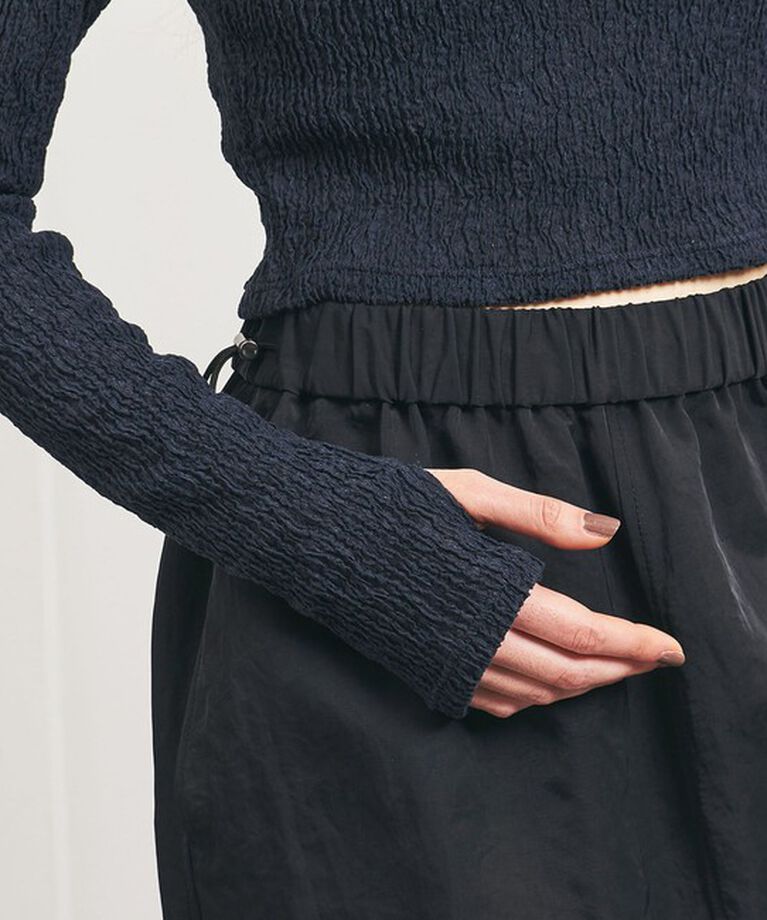 UNITED ARROWS「＜TO UNITED ARROWS＞プリーツ L/SL カットソー/ラッシュガード」|その他|
