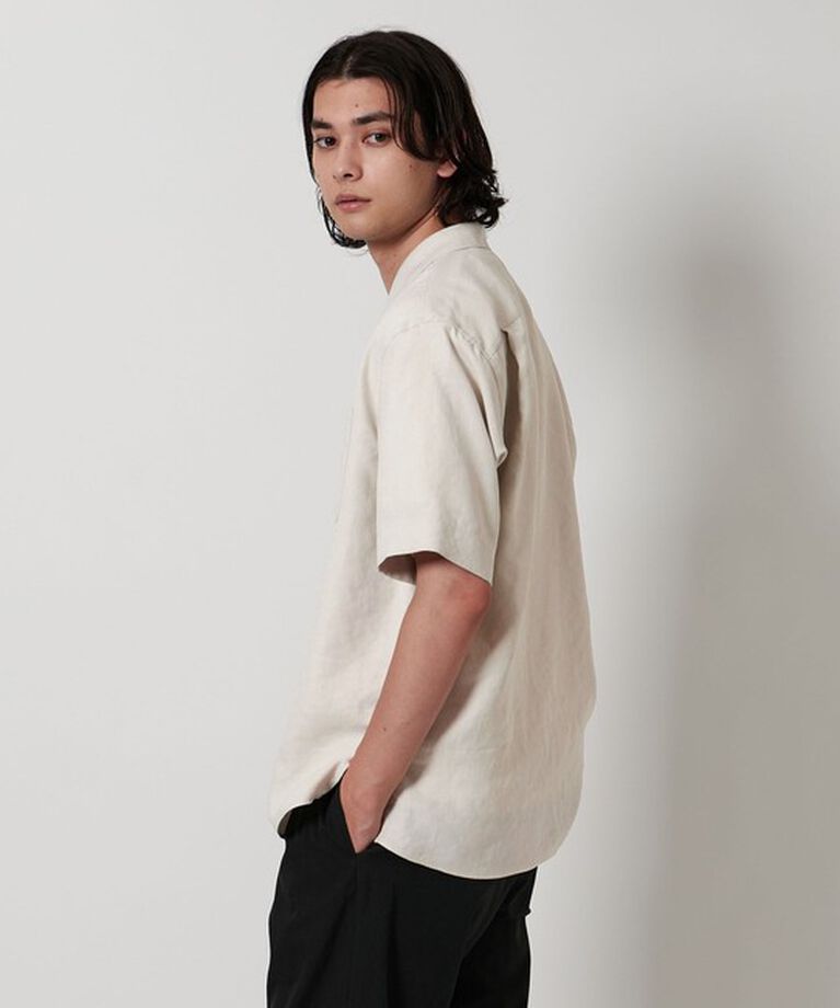UNITED ARROWS「ツイル オープンカラー ショートスリーブシャツ」|シャツ・ブラウス|