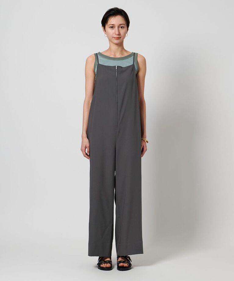UNITED ARROWS「フロントジップ オールインワン」|オールインワン|