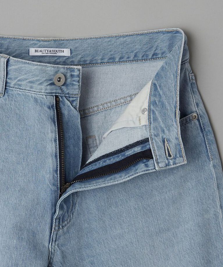 BEAUTY&YOUTH UNITED ARROWS「【WEB限定】5ポケット ストレートデニムパンツ -ウォッシャブル-」|デニム|
