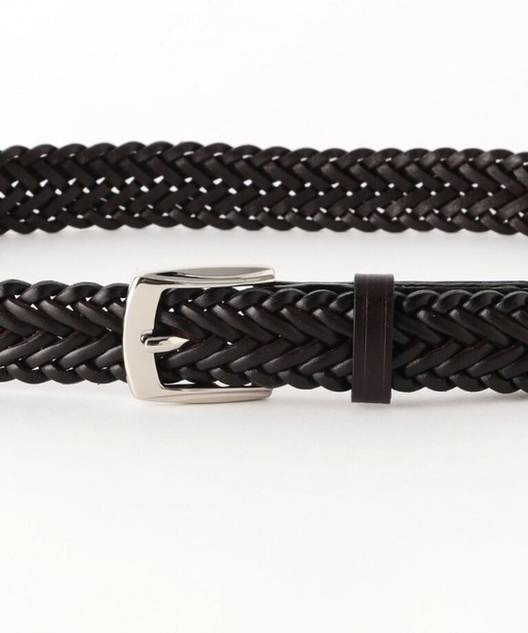 BEAUTY&YOUTH UNITED ARROWS「レザー メッシュ ベルト 25mm」|ベルト|