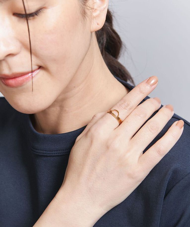 BEAUTY&YOUTH UNITED ARROWS「＜by Preek＞3セット ライン リング」|リング|