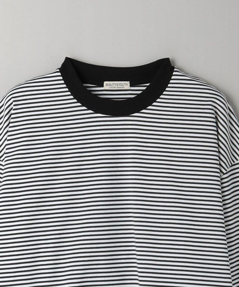 BEAUTY&YOUTH UNITED ARROWS「サンドイッチ ボーダー クルーネック カットソー」|Tシャツ・カットソー|
