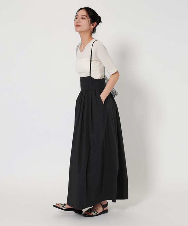 BEAUTY&YOUTH UNITED ARROWS「ナイロンコットン バックホール キャミワンピース -2WAY-」|ワンピース|