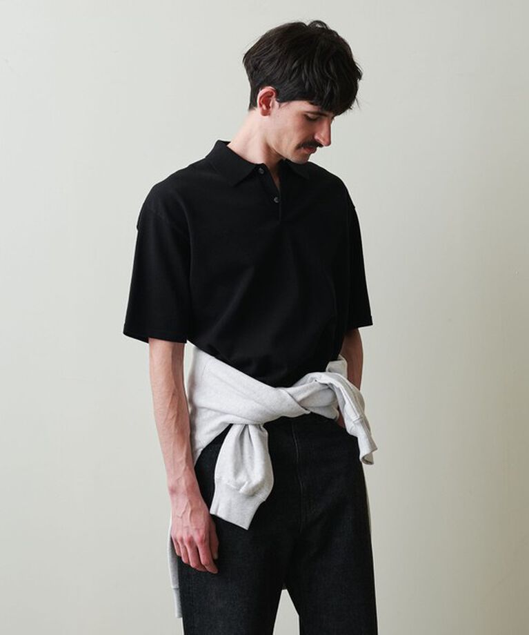 STEVEN ALAN「＜Steven Alan＞ ハイツイスト ショートスリーブ ポロシャツ  LOOSE」|ポロシャツ|