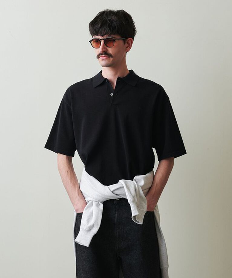 STEVEN ALAN「＜Steven Alan＞ ハイツイスト ショートスリーブ ポロシャツ  LOOSE」|ポロシャツ|