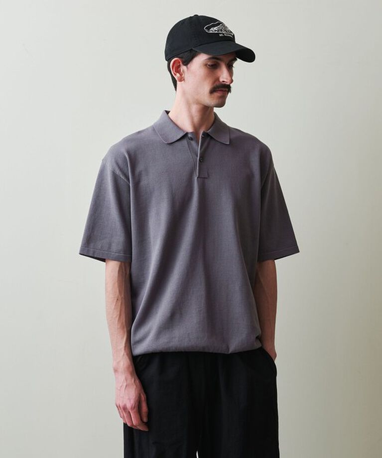 STEVEN ALAN「＜Steven Alan＞ ハイツイスト ショートスリーブ ポロシャツ  LOOSE」|ポロシャツ|